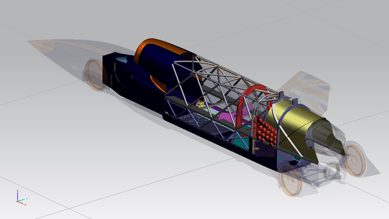Illustration for article titled Imagine these car drawings going 1,000 mph